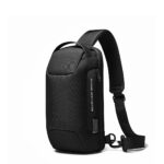 תיק צד נגד גניבות עמיד במים עם נעילה TSA וכבל USB מובנה לטעינה ניידים יוניסקס צבע כחול מבית המותג BANGE (העתק) (העתק)