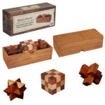 מארז מתנה מהודר לשלושה משחקי מחשבה