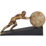 פסל אומנותי "עוצמת האדם" רוחב 45 ס"מ מבית פסלי היוקרה "GRACIA GALLERY"