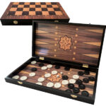 שש בש קלאסי עם לוח מתקפל