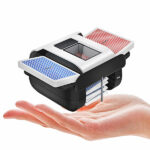 מערבל קלפים אוטומטי מהיר נטען באמצעות חיבור כבל Type-C