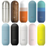 ORB בקבוק תרמי "קפסולה" נירוסטה חם/קר 420 מ"ל עם מכסה שמשמש ככוס מבית ASOBU