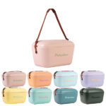 צידנית קשיחה Polarbox רצועת כתף עור נפח 12 ליטר