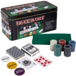 סט פוקר 200 צ'יפים באריזת מתנה