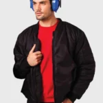 מעיל טייסים אמיגו - שחור