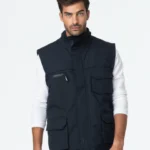 אפוד דו-צדדי עם בטנת פליז