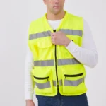 וסט זוהר דגם אביב - צהוב